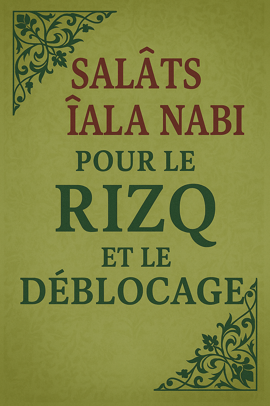 Salats ala Nabi pour le Rizq